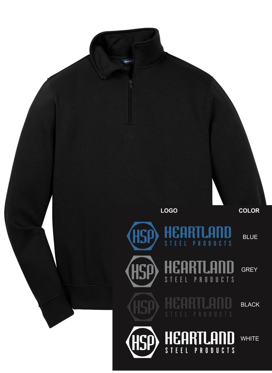 Men's SportTek 1/4 Zip Sweatshirt ST253